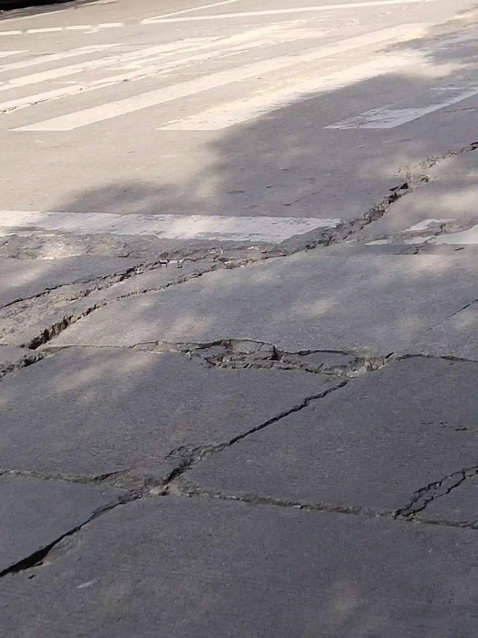 网友求助:乐平珠海路的路面坑洼破损,望维修