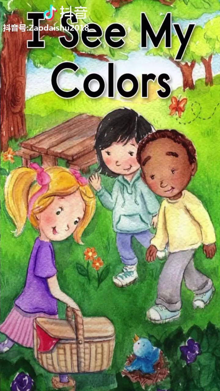 看图学英语你都看到什么颜色了呢英语颜色
