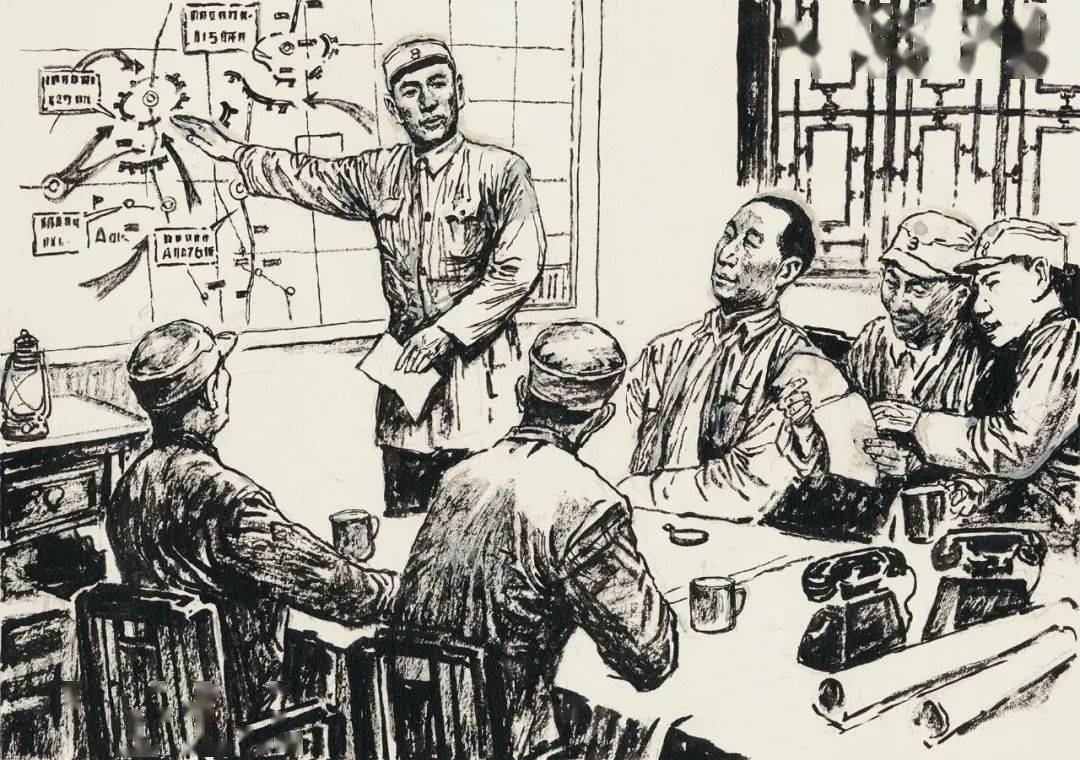 连环画连载人民的战士耿飚的戎马生涯十九