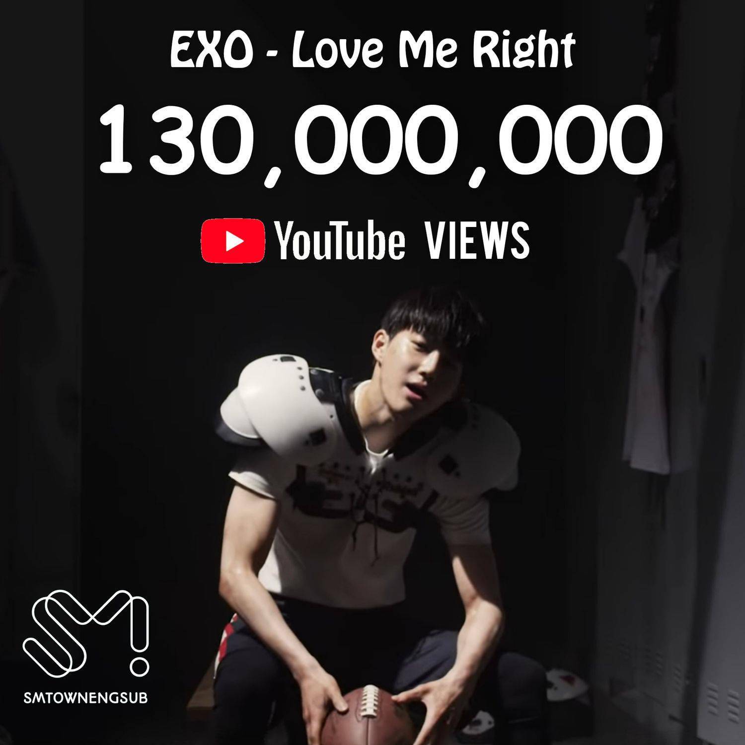 exolovemerightmvyoutube点击量突破13亿