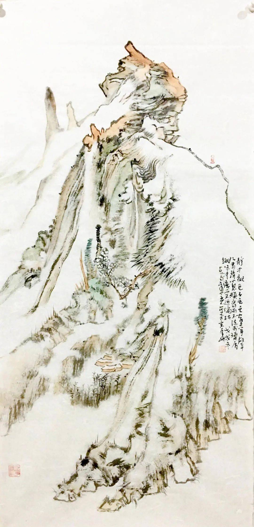 胸中有丘壑,笔下化烟岚——高胜雨国画作品_中国