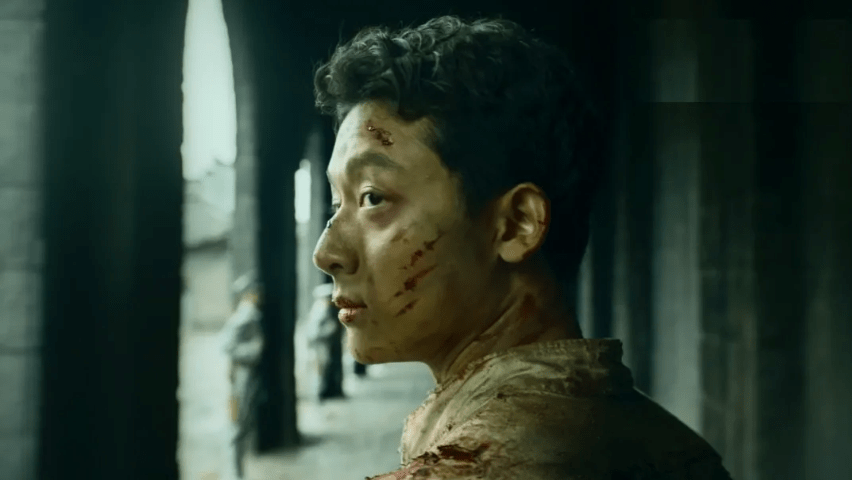 《觉醒年代》第39集中,陈独秀的长子陈延年走上刑场的一刻.