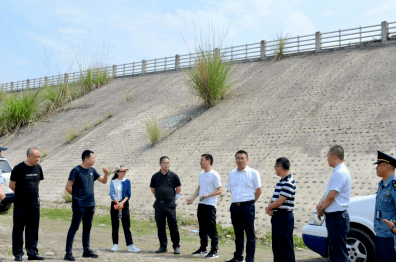 能一行先后来到虹桥路跨世纪批发市场段,太和大道北段虹桥步行街等地