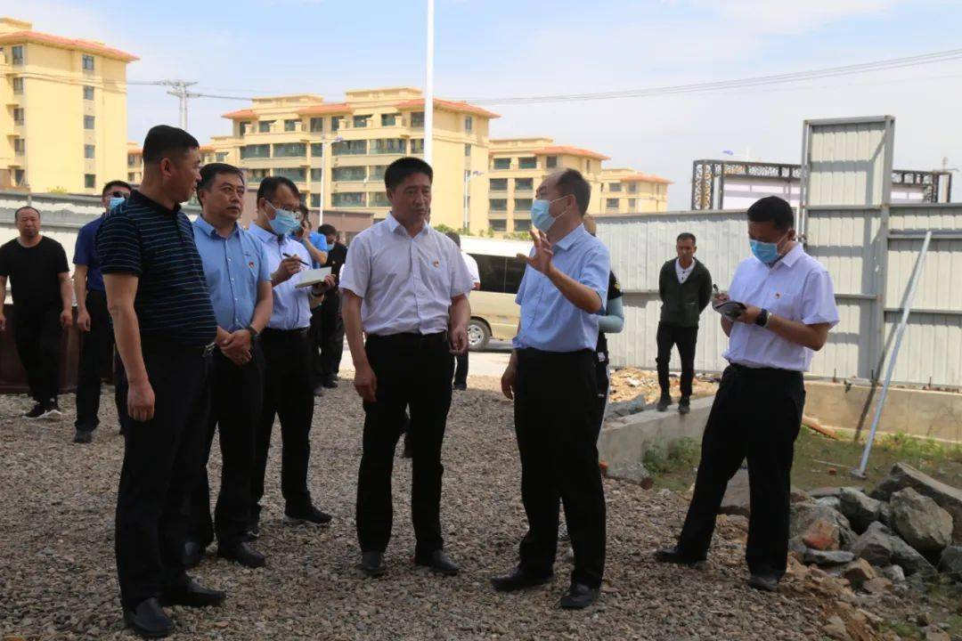 孙兴宇深入音德尔镇调研城镇建设,重大项目建设工作_扎赉特旗