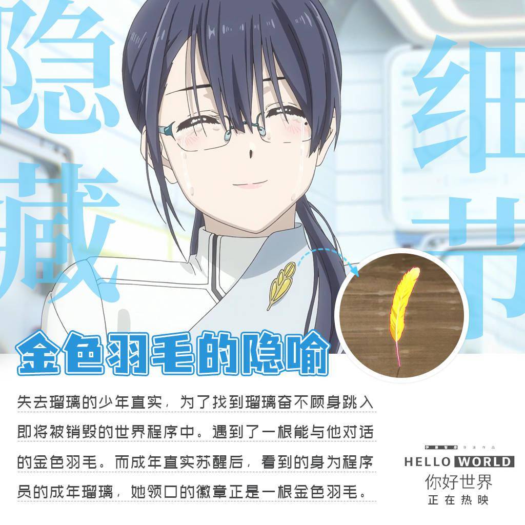 而为了拯救瑠璃跳进程序黑洞里的直实,遇到的乌鸦喝之前并不是同一只