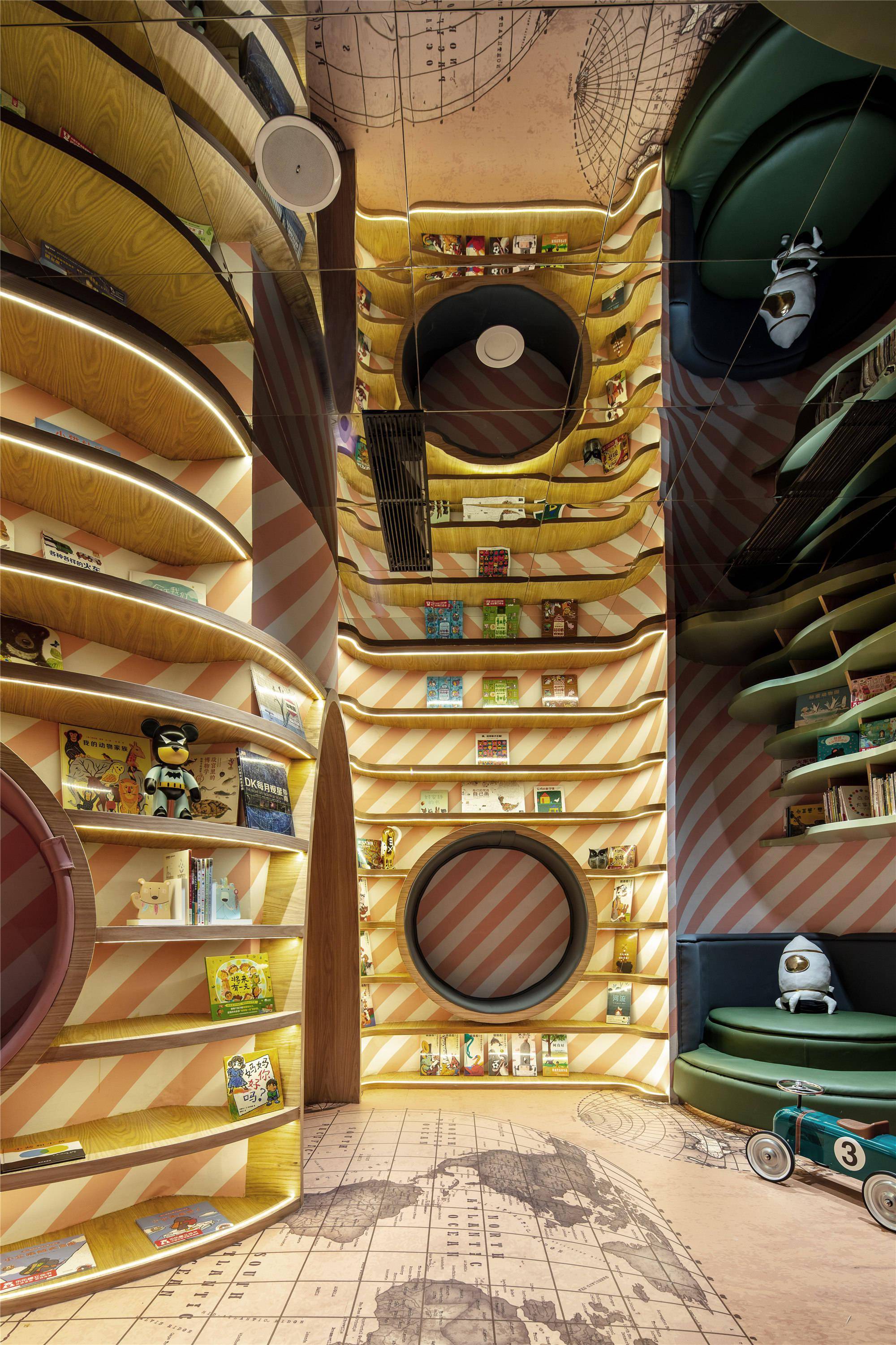 耕文设计武汉华侨城钟书阁图书馆