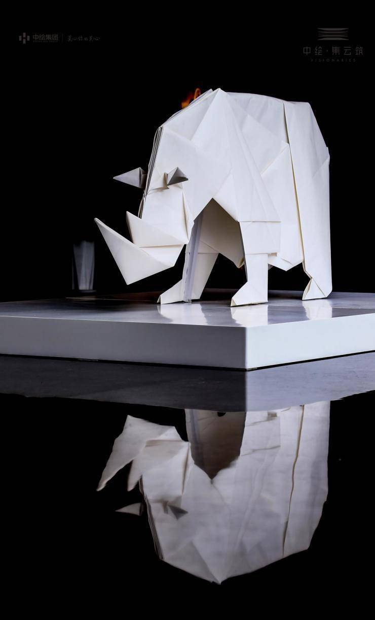 叹为观止 | 刘通折纸艺术中原首秀 集云与世界艺术共美好