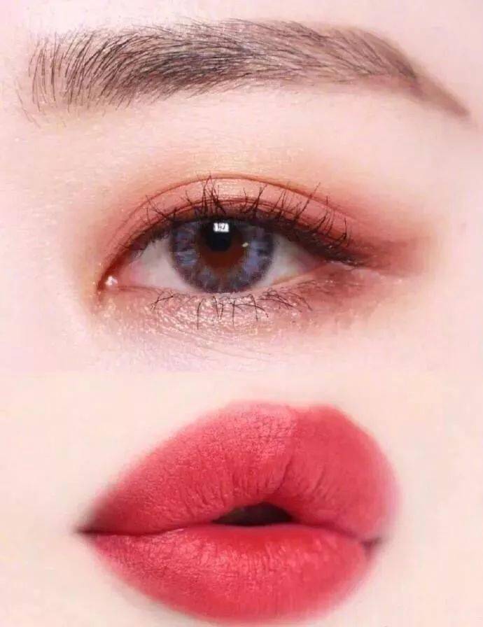 流行眼唇妆容搭配get到你就美翻了