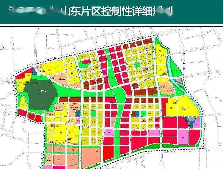 4个街区控制性详细规划公示济南市3个片区