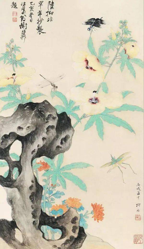 陸抑非 花鳥 陸抑非花鳥畫是生活的美積累_中國_陸翀_上海