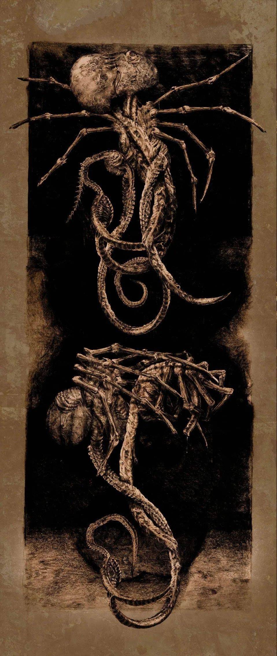 异形契约为什么那么经典看原画设定就知道了