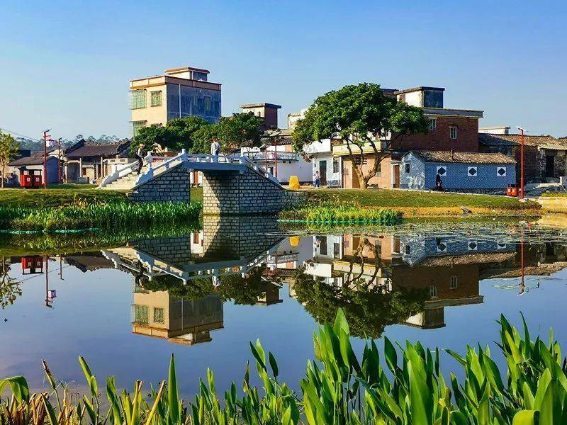 《水墨棠下》《蝶趣谷》《革命老区大江镇梭郎村》《铁肩广场》《快乐