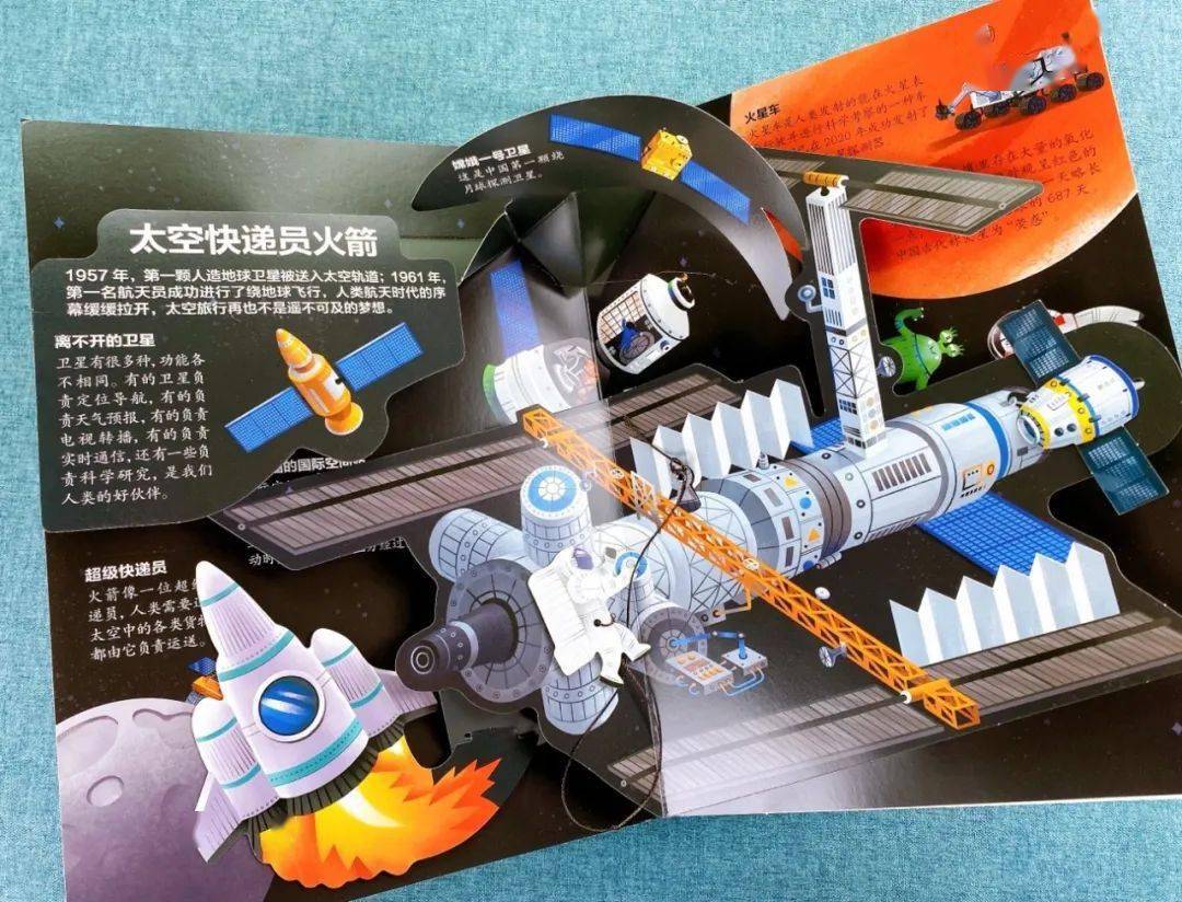 神舟十二号发射成功用这本火箭设计师给孩子的立体书放飞孩子的航天梦