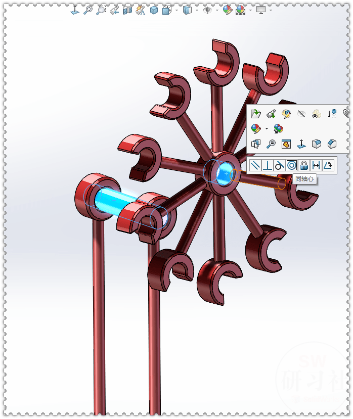 用solidworks制作的魔轮永动机
