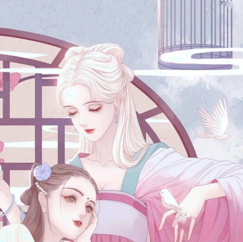 两人古风闺蜜头像 何来人间一惊鸿 只是世间一俗人_微信