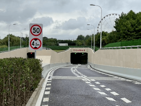 祁连山路陆翔路隧道图片