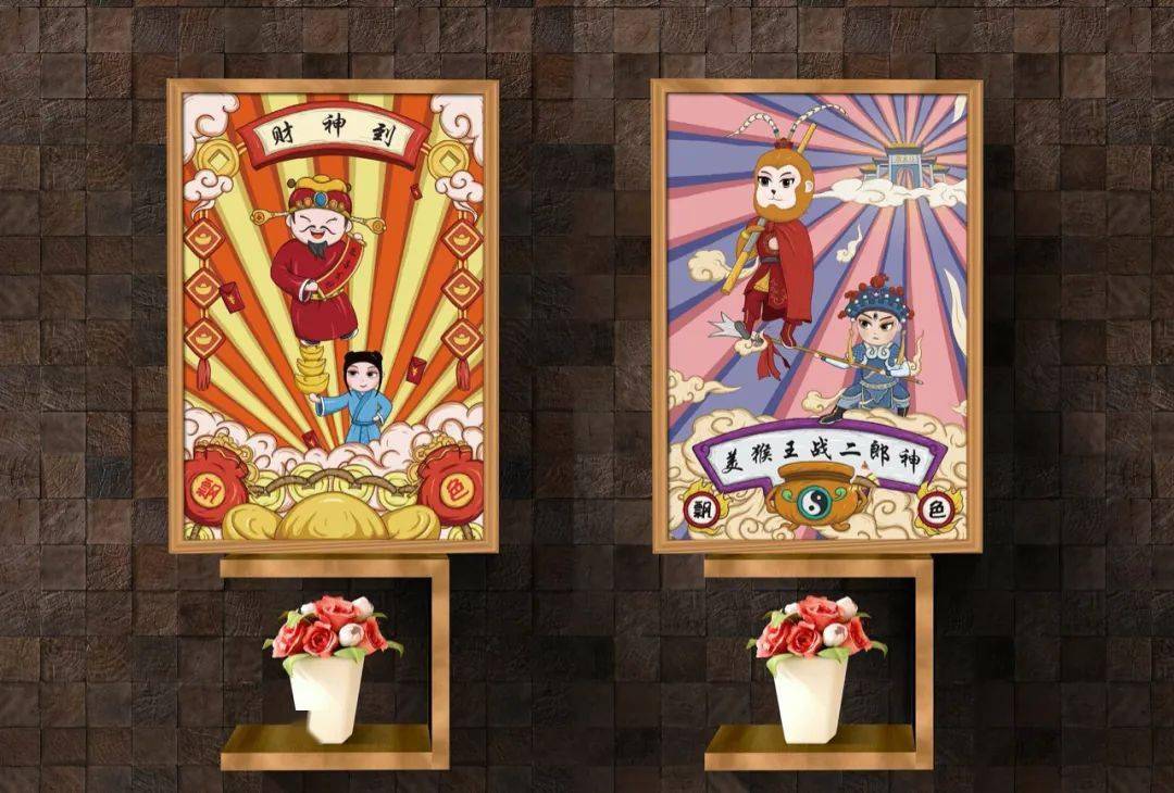 最强毕业季11期推荐飘色巡游艺术插画设计