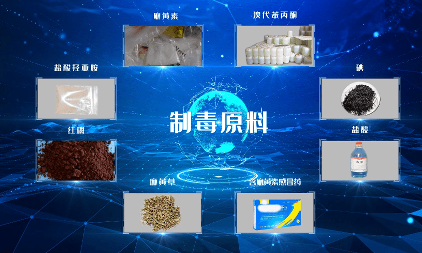 生活中较为常见,比如麻黄素,溴代苯丙酮,盐酸羟亚胺,碘,红磷,盐酸
