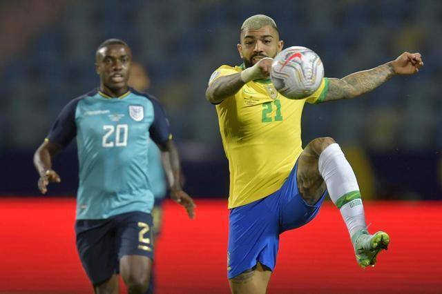 美洲杯-米利唐建功 巴西1-1厄瓜多尔头名出线_梅纳