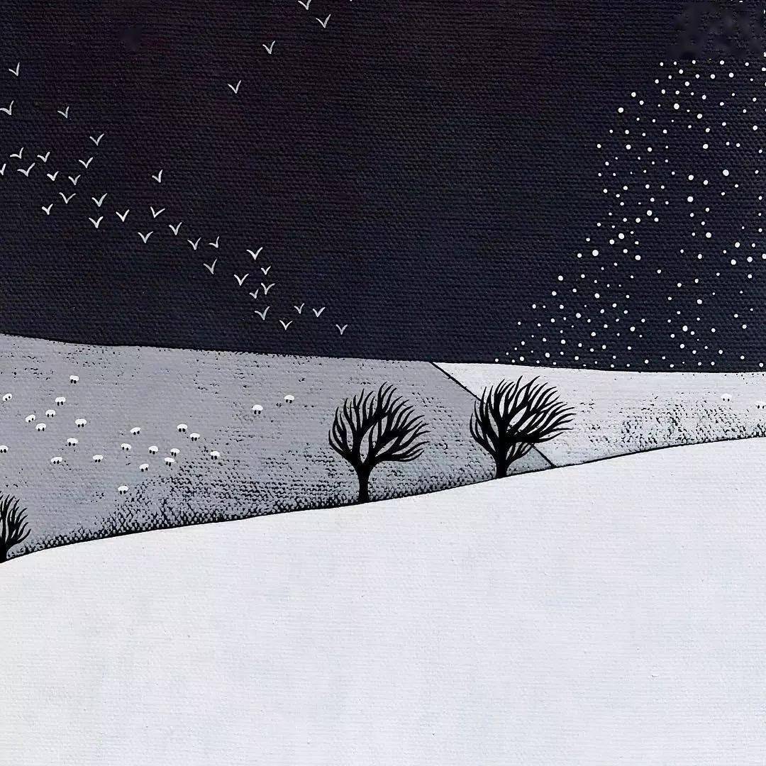 插画 | 我的灵魂平静而明亮