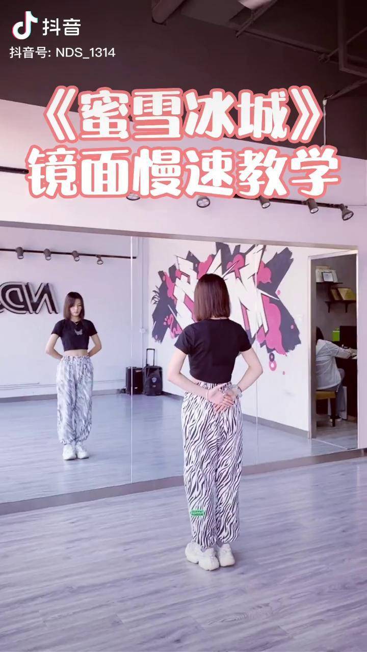 舞蹈分解教学视频 蜜雪冰城 今天你免单了吗?