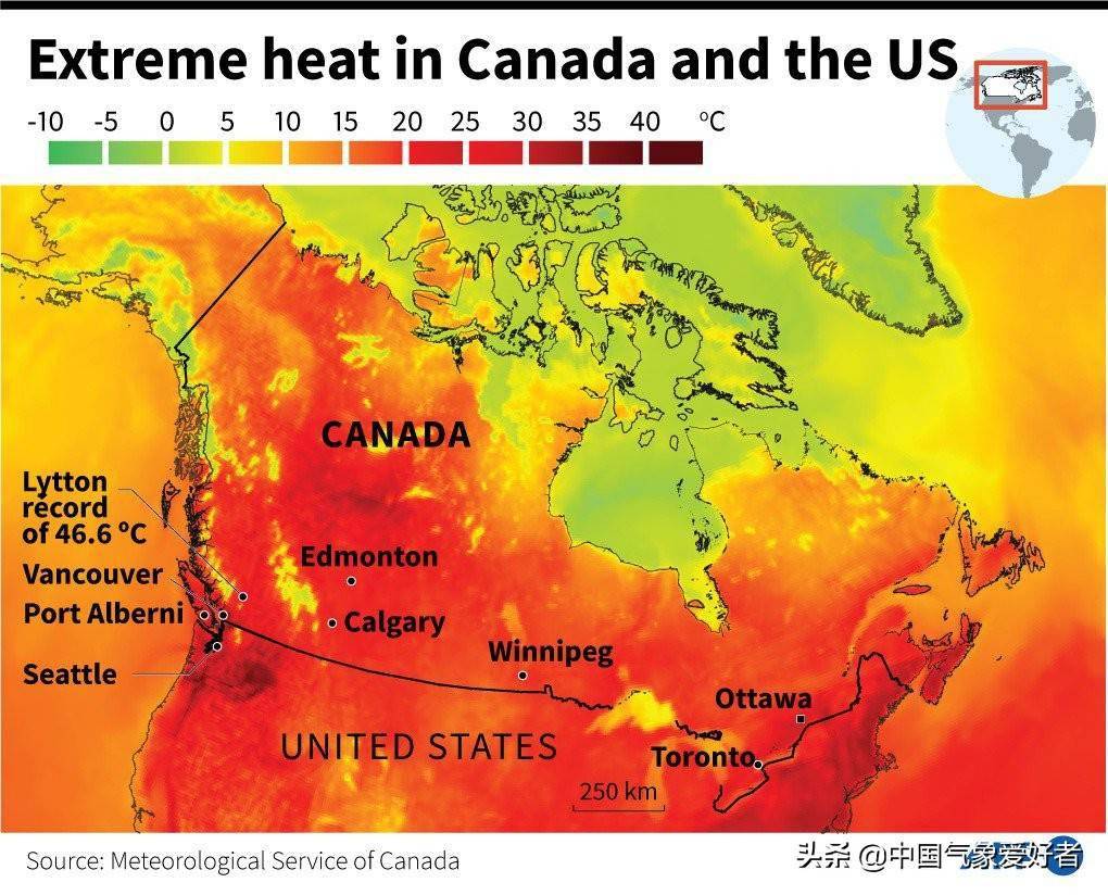 50度加拿大高溫破全國紀錄當地人無法接受分析或禍害全球