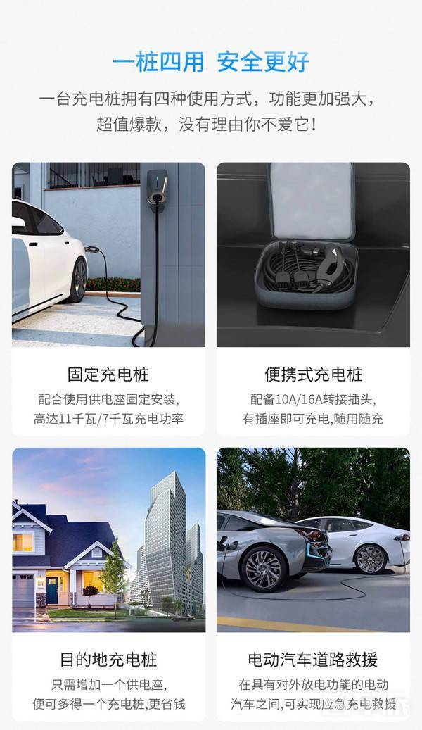 小充嗨跑家用充电桩开启众筹:一桩四用3种规格可选_搜狐汽车_搜狐网