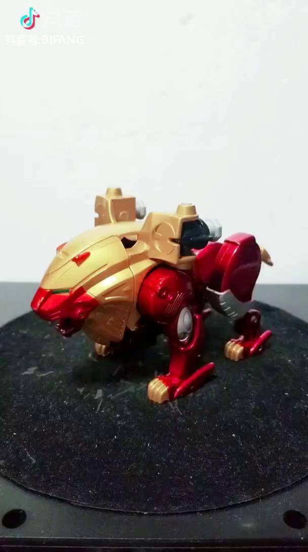 百兽战队 牙吠连者 牙吠王又称狮王合体 百兽王麦伽洛 由牙吠狮 牙吠