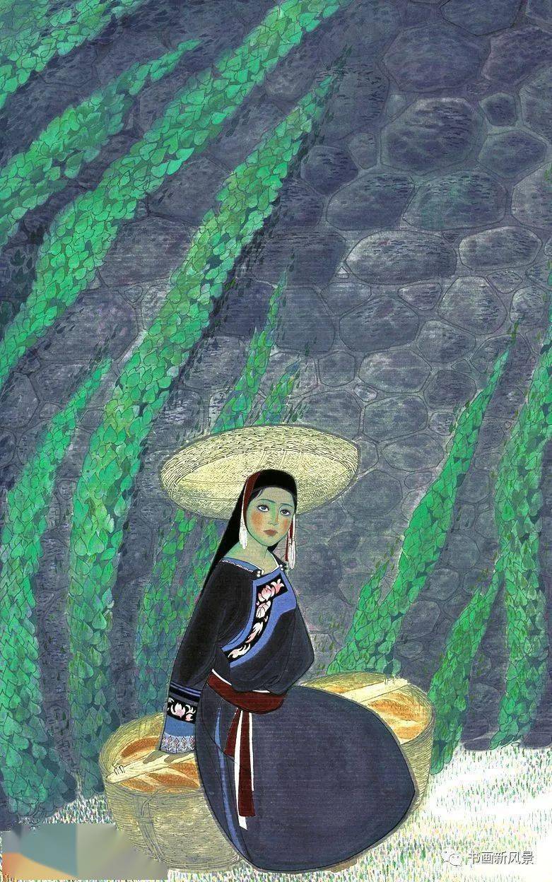 一组唯美的民族风情画