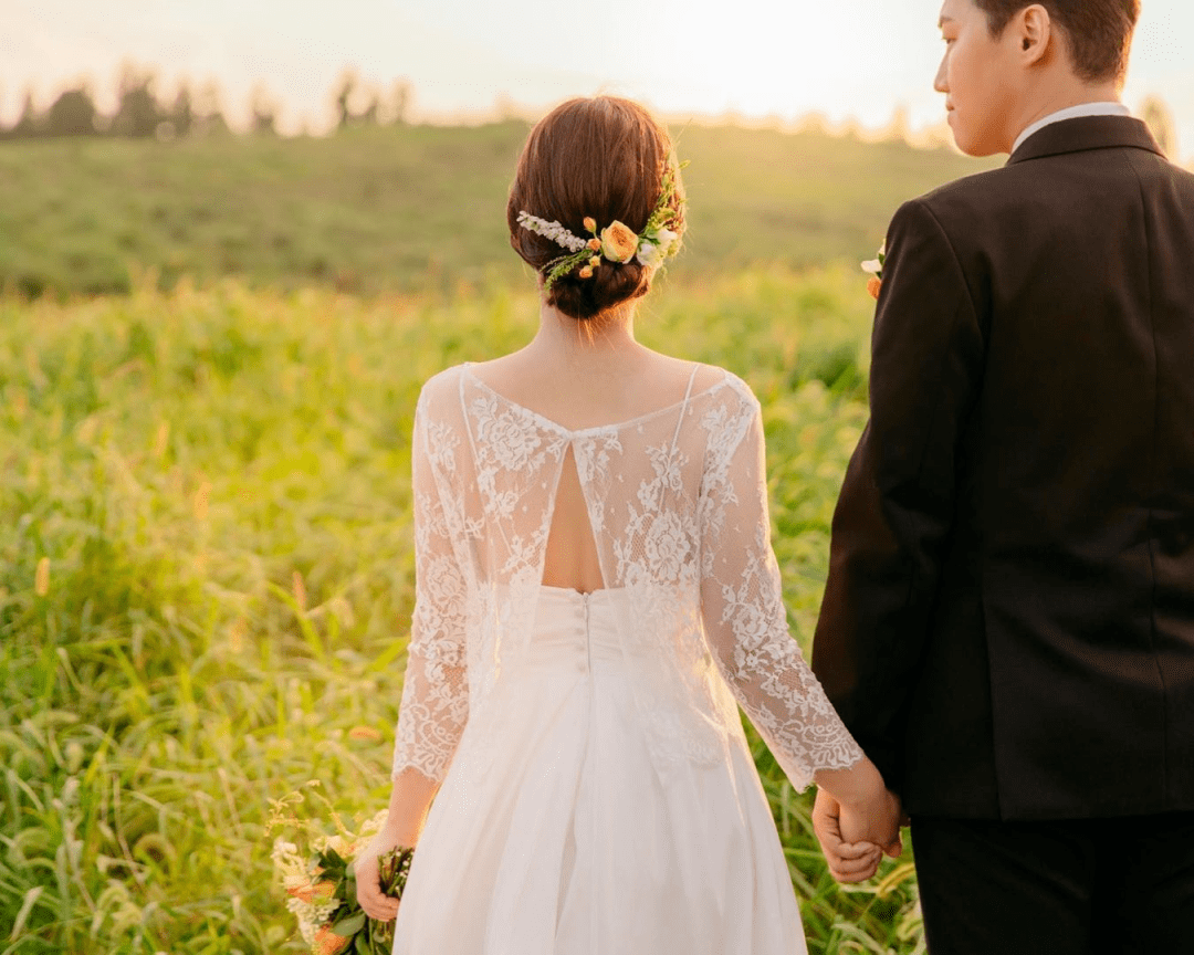 这些婚纱照pose,让照片的虐狗级别直线上升