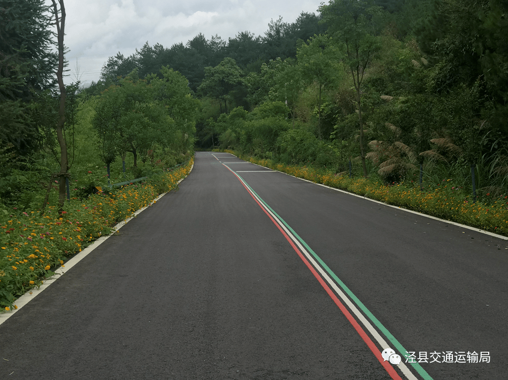 路域环境"舒,美"结合新农村建设,美丽乡村建设,对榔黄路沿线绿化色调