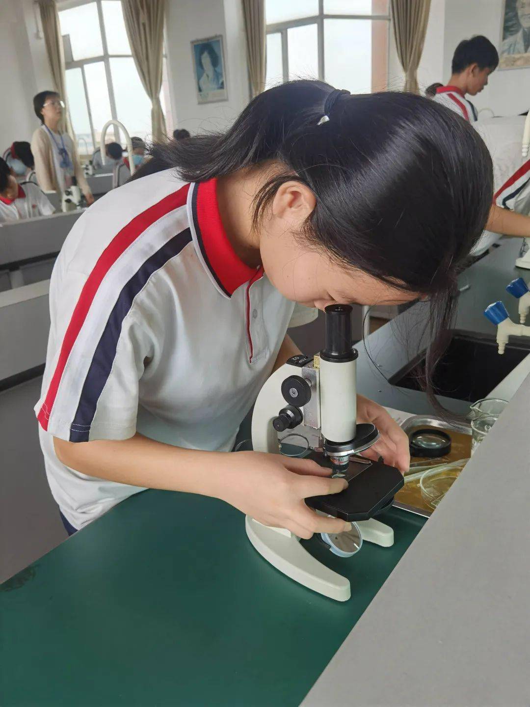 来自佛山市华英学校,佛山市惠景中学和佛山市禅城区育贤学校的老师们