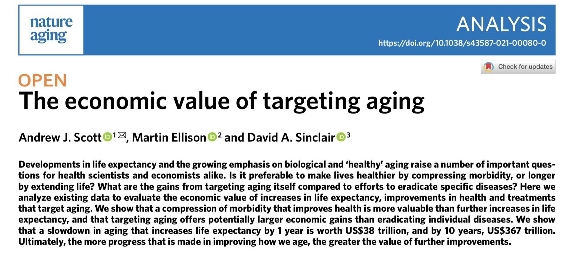 红利|专访安德鲁·斯科特求解老龄化：健康地衰老红利达数万亿美元