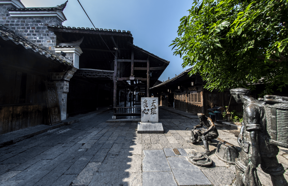 濯水古镇天理良心碑 濯水景区供图