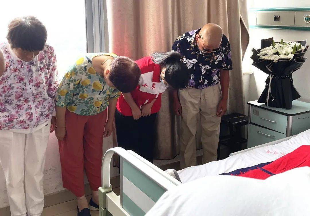 致敬,白蒲六旬老人主动捐献遗体!