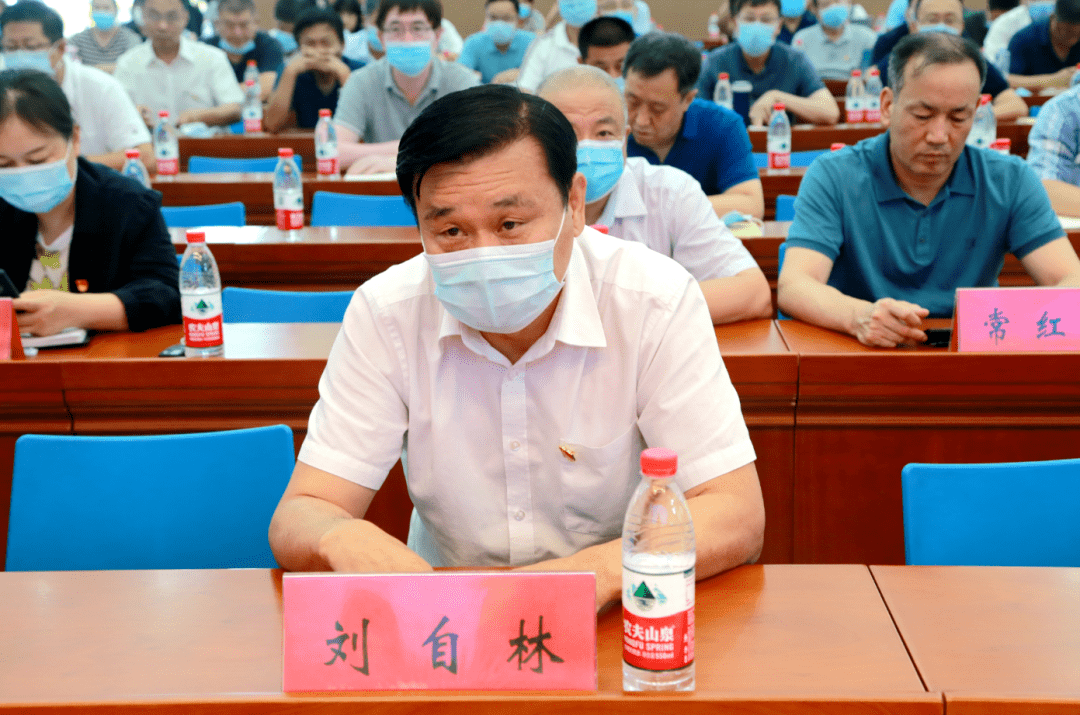 党史学习教育区委第十指导组组长刘自林,区委教工委书记,区教委主任冯