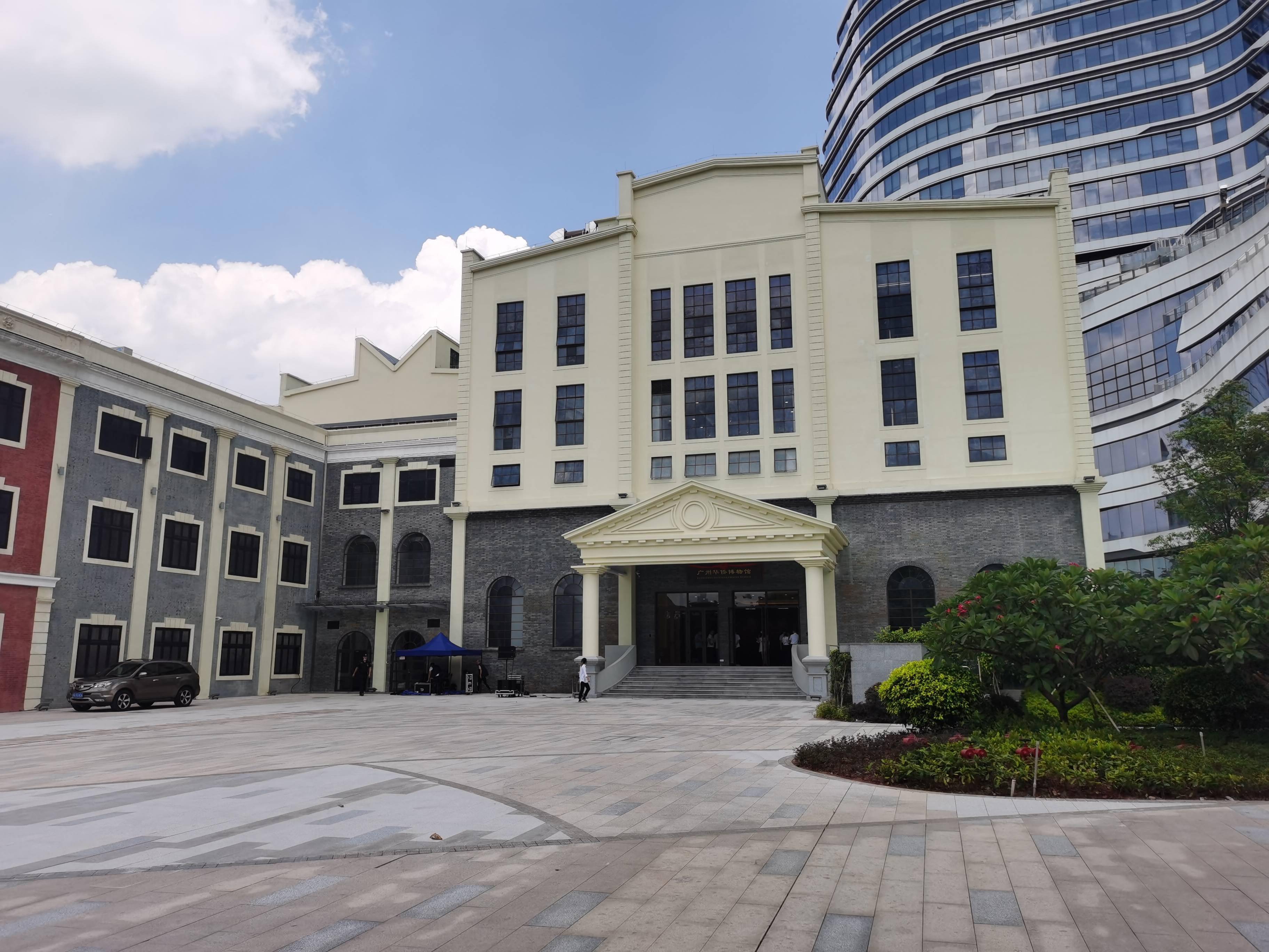 广州华侨博物馆亮相珠江河畔,正处内部试运营阶段_华人