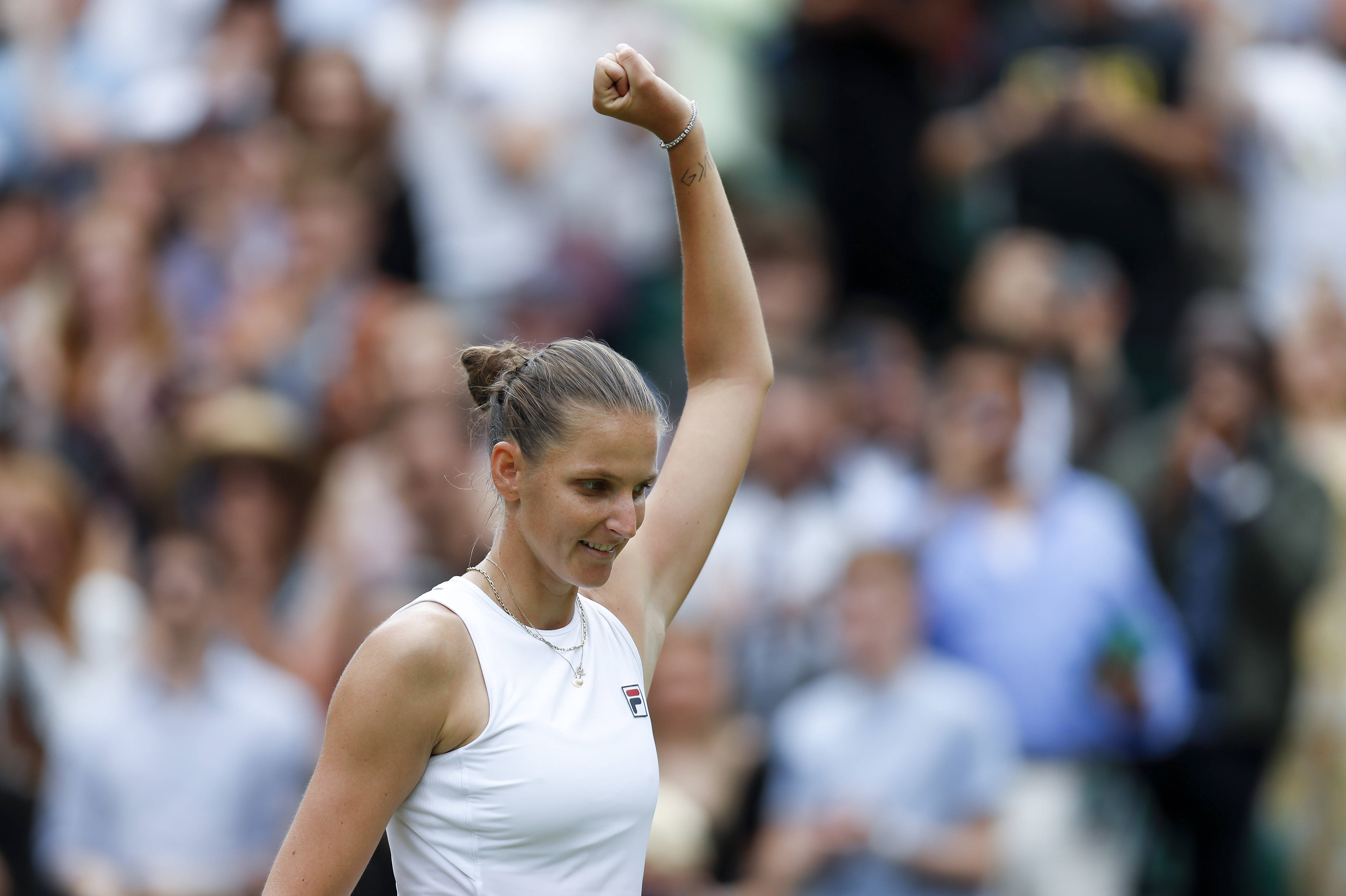 网球——温网:普利斯科娃晋级女单决赛