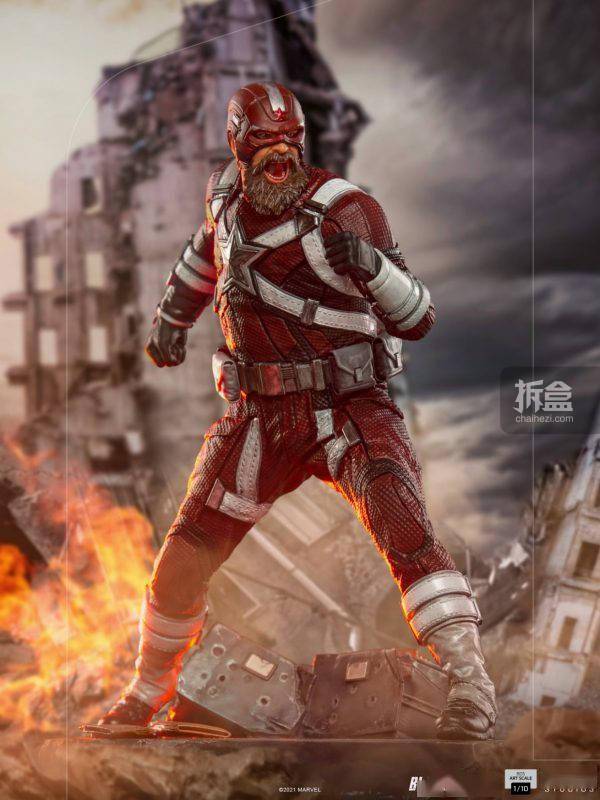 iron studios 黑寡妇 red guardian 红色守卫 1/10雕像