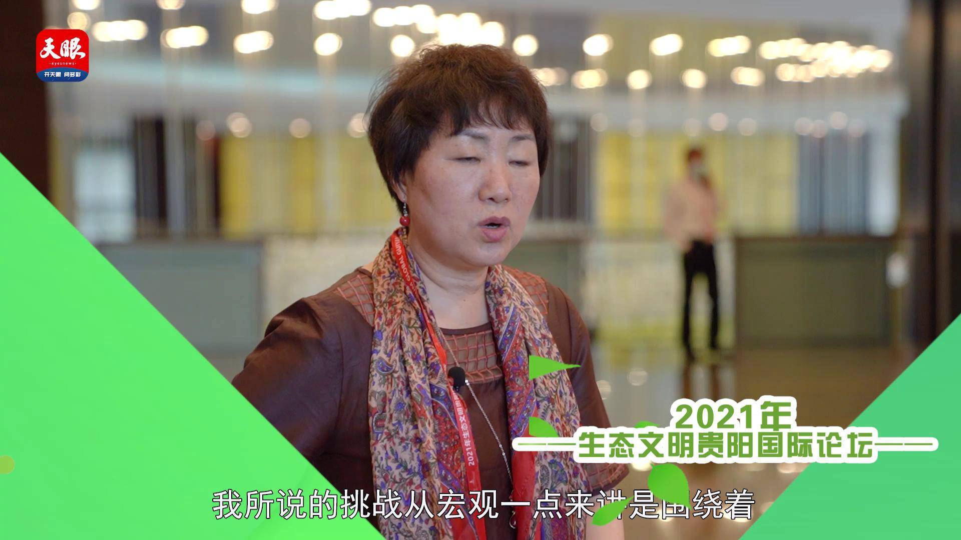 生态文明论坛绿色新声张林秀绿水青山就是金山银山中国经验值得推广