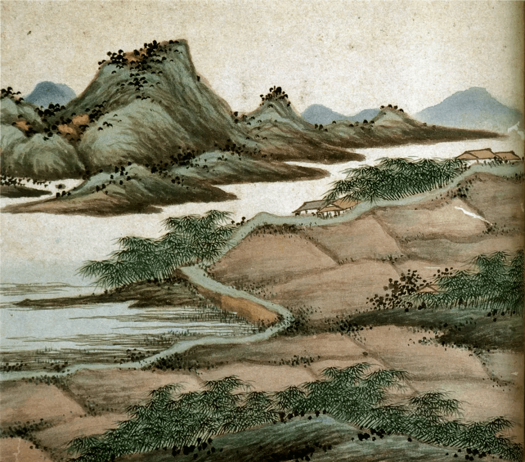 书画欣赏沈周东庄图册欣赏