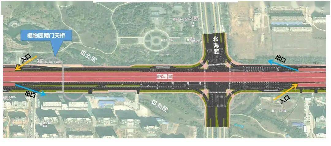 宝通街快速路建设规划批后公布这几个地方有出入口