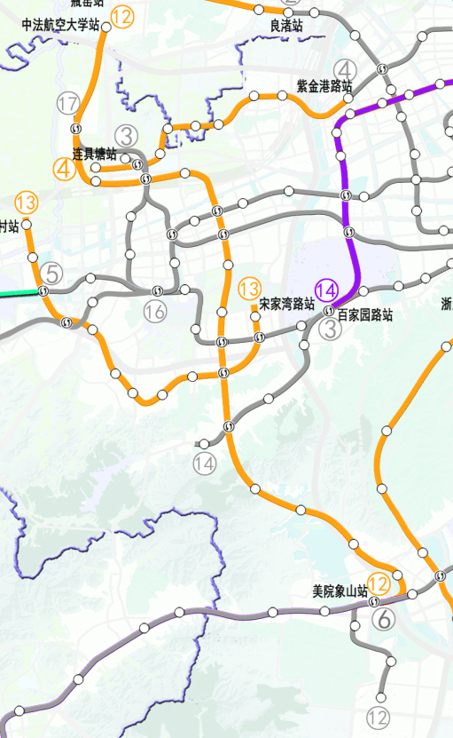 详解杭州地铁四期:三江汇,杭州云城迎重大利好