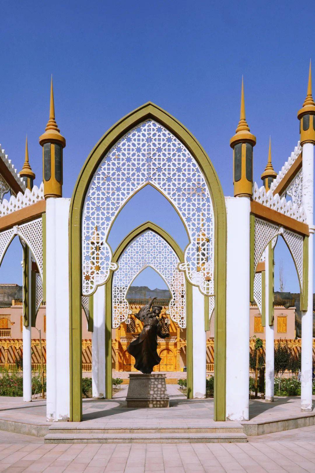 喀什的建筑特色图片