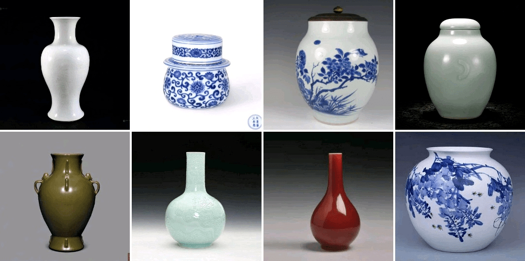 古代陶瓷瓶罐器型大全