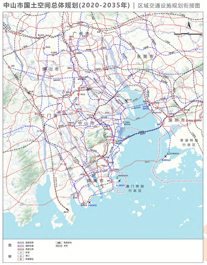 加快深中同城2035年常住人口达580万建深珠城际中山支线