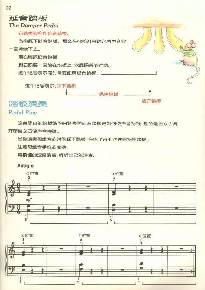 收藏钢琴踏板的正确使用技巧