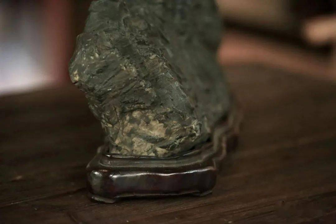 鉴赏 | 日本百年古谷石摆件