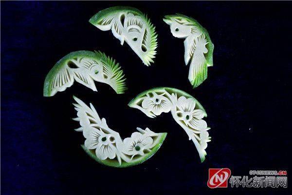 图说怀化雕花蜜饯技艺交流