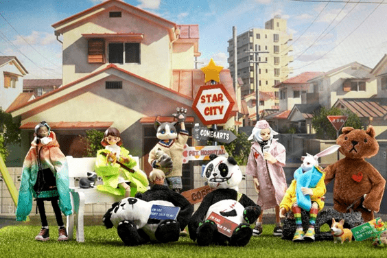 come4arts潮感2021cjts潮流艺术玩具展